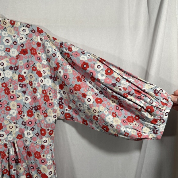 NWT‎ $335 byTiMo [ XS ] Structured Cotton Shift Dress in Flower Garden RARE - Picture 7 of 16